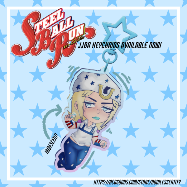 Johnny Joestar Keychain