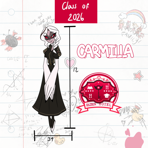Carmilla “class of 2026” teacher standee