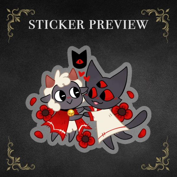 💕NARILAMB Clear Sticker💕