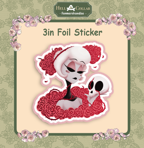 Alas Poor Yorick || Rosie || Hot Foil Stickers