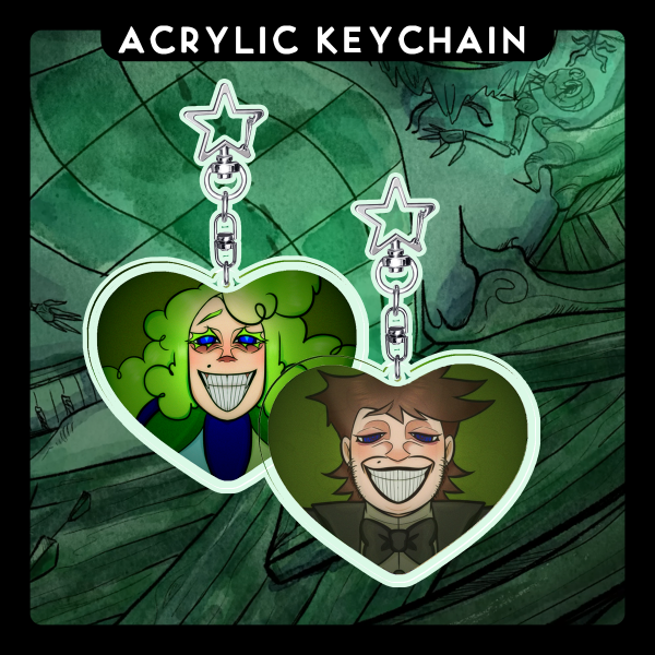 13 Cards (Dead Souls) | Double-Sided Keychain