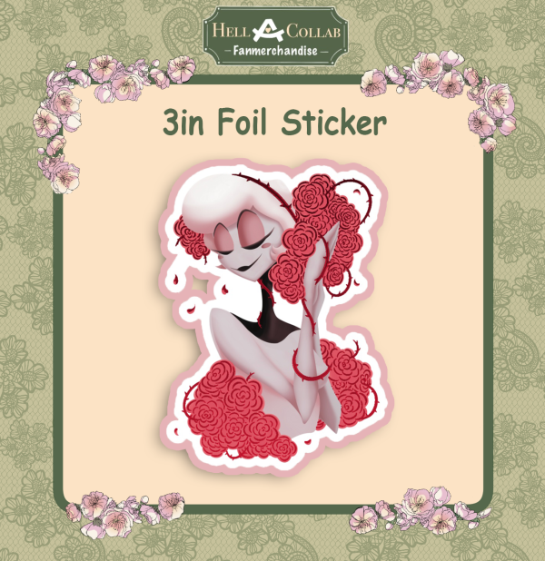 Rest in Peace || Rosie || Hot Foil Stickers