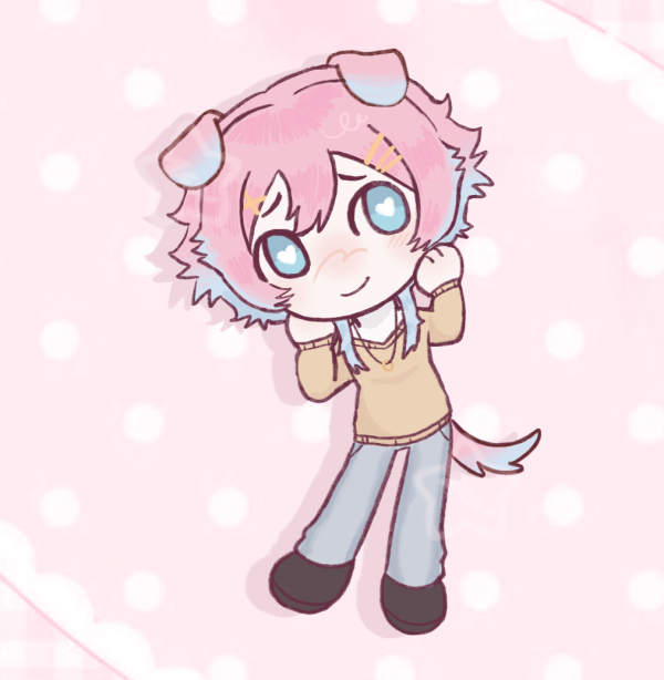 14dwy | 14 days with you Ren puppy keychain