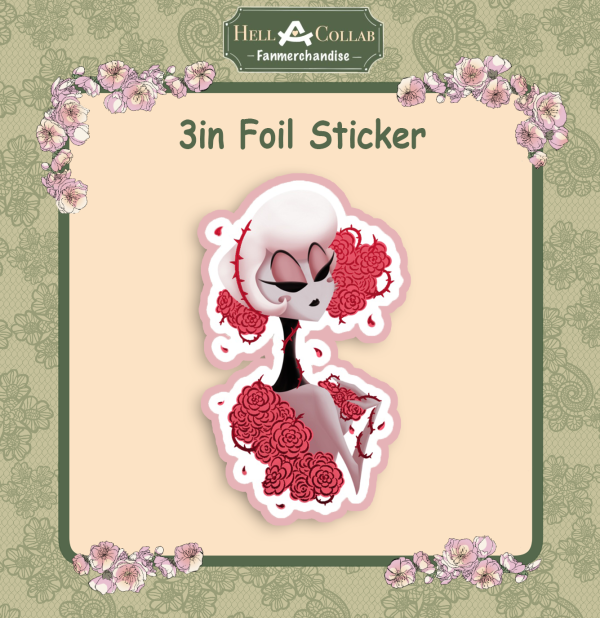 In Bloom || Rosie || Hot Foil Stickers