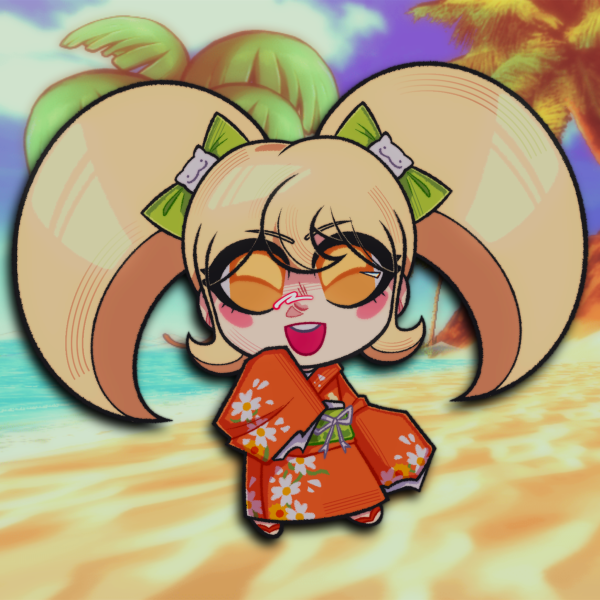 Hiyoko Saionji Clear Acrylic Keychain