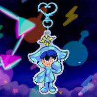 Chippy Acrylic Keychain