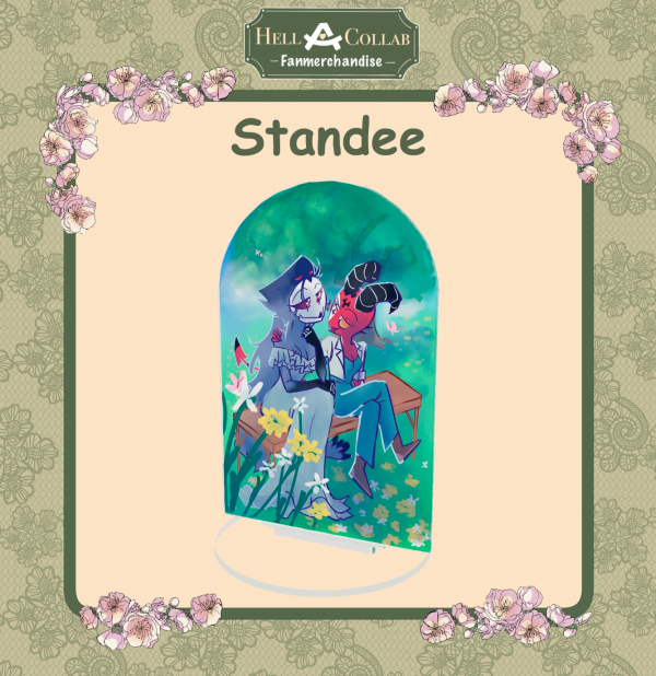 Sapphic Stolitz Standee || Springtime Sapphics