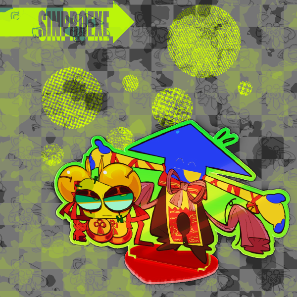 SINPROEXE.NET ↪ tiramisu clear acrylic standee