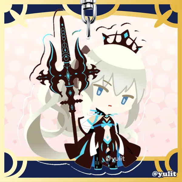 FGO - Berserker Morgan Keychain
