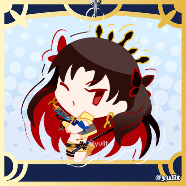 FGO - Avenger Space Ishtar Stage 2 Keychain
