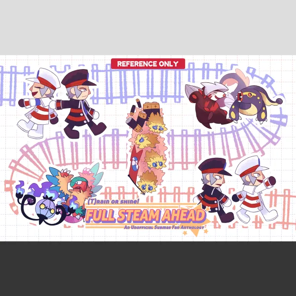 Submas Tracks Sticker Sheet