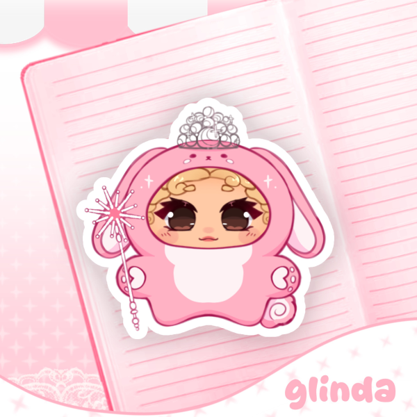 glinda onesie sticker ⋆ wicked
