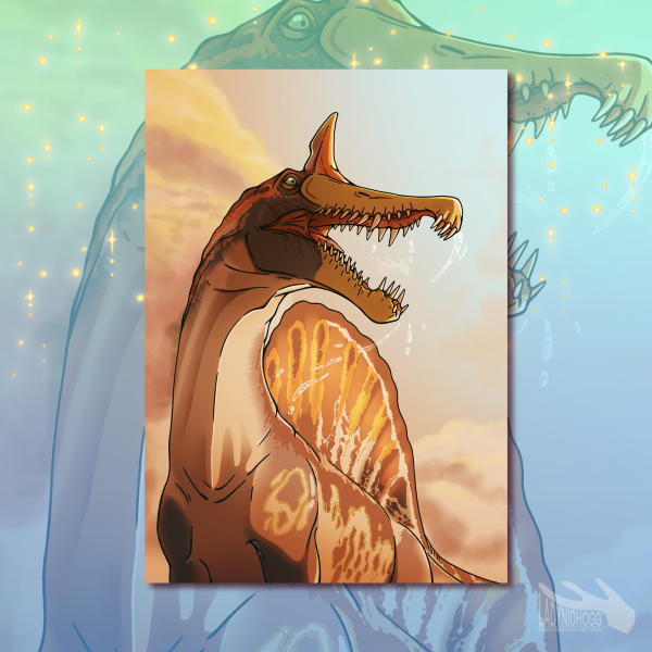 Spinosaurus Mirabilis || A4 Poster