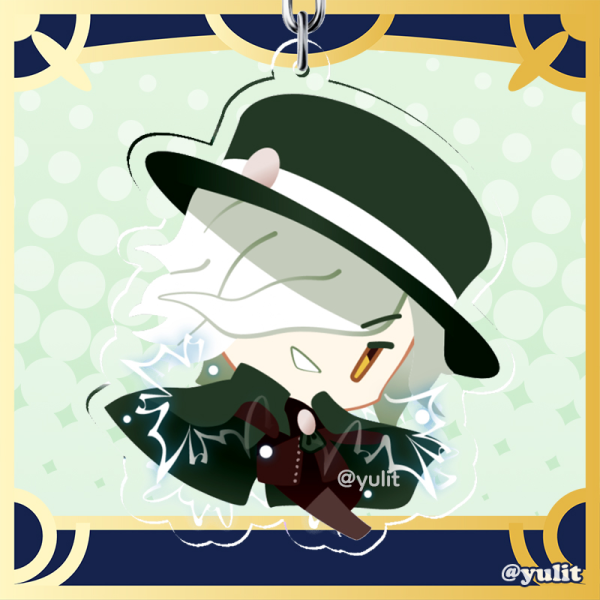 FGO - Avenger Edmond Keychain