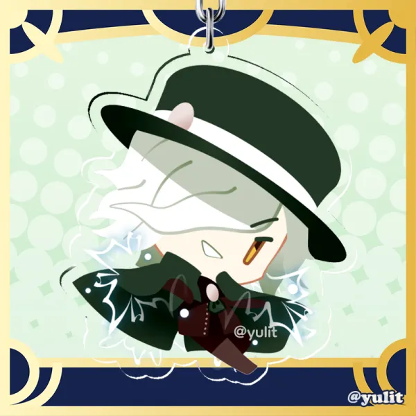 FGO - Avenger Edmond Keychain