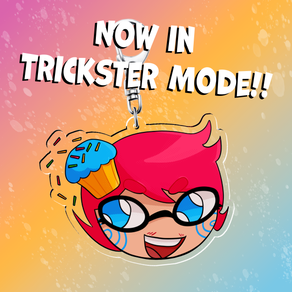 Trickster Jane Crocker Keychain