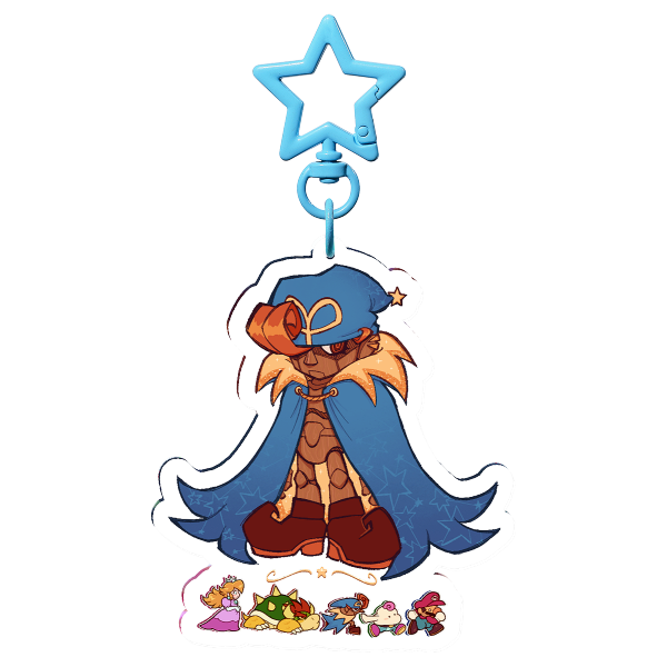 Geno + Rawest Forest Keychain - FAN ART