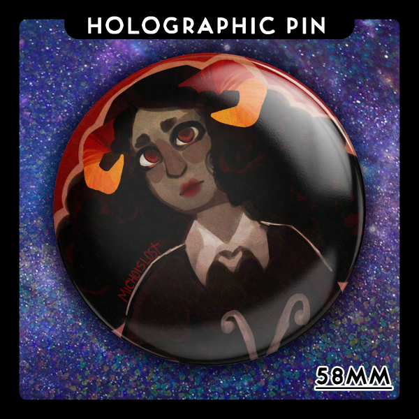 Aradia Megido (Homestuck) | Holographic Pin