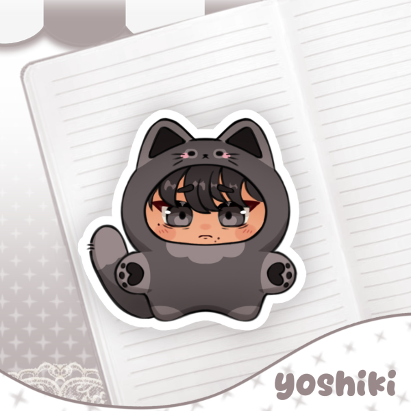 yoshiki onesie sticker ⋆ the summer hikaru died