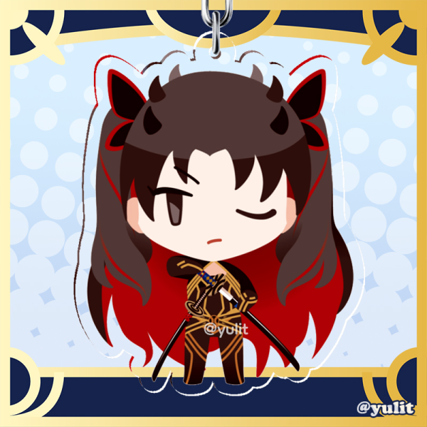 FGO - Avenger Space Ishtar Stage 1 Keychain