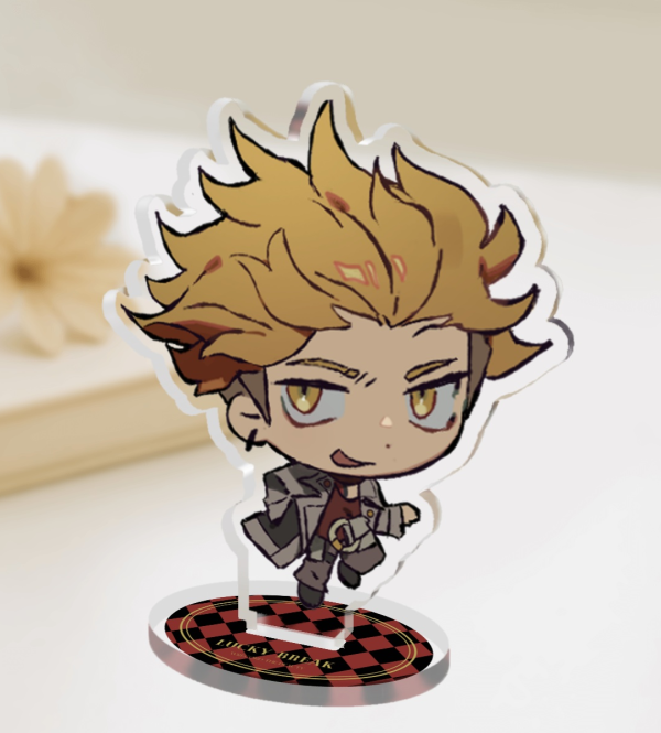 Gachiakuta Enjin 2.7 in acrylic standee