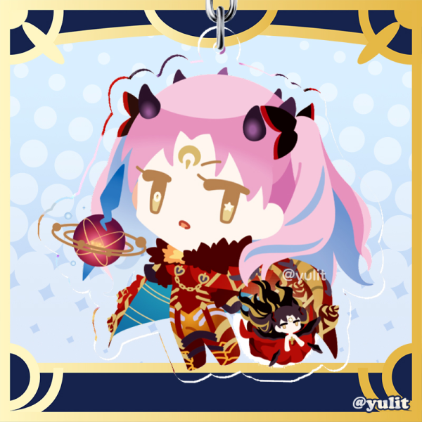 FGO - Avenger Space Ishtar Stage 3 Keychain