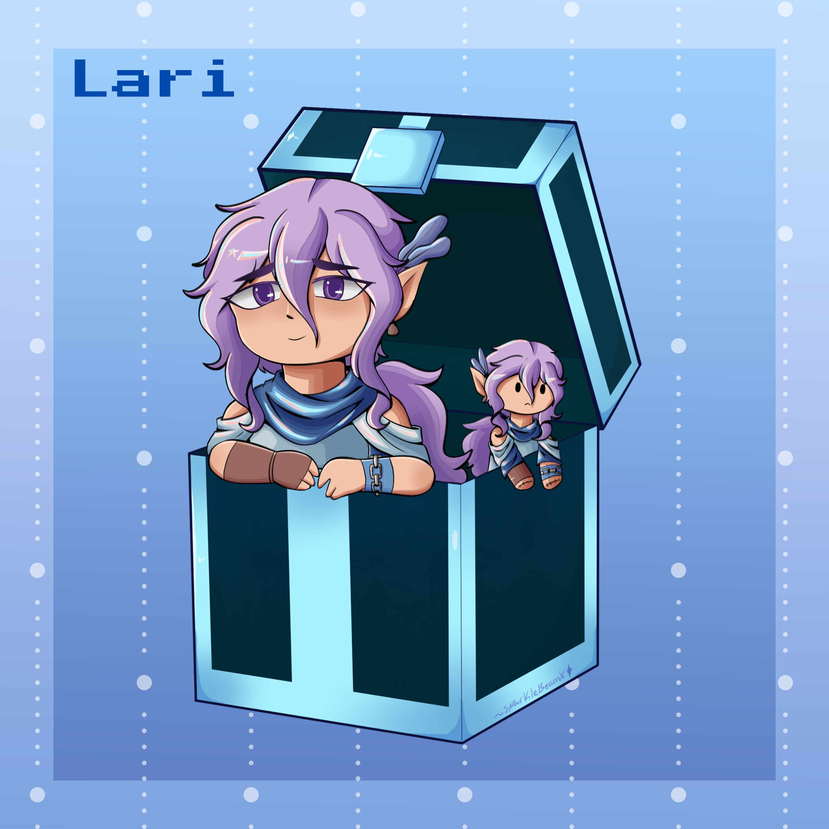 Lari Chest Charm