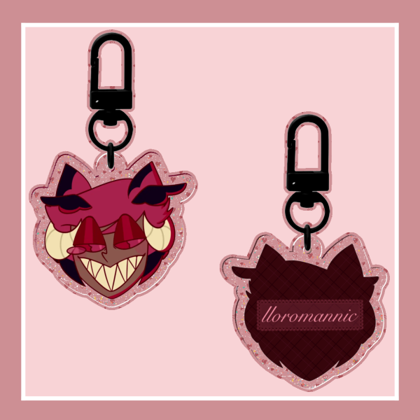 Lloromannic Alastor keychain