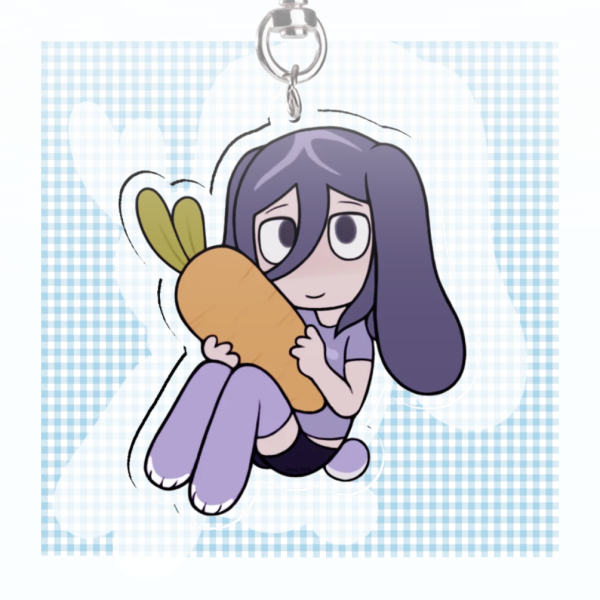CT - Bunny Angel Keychain