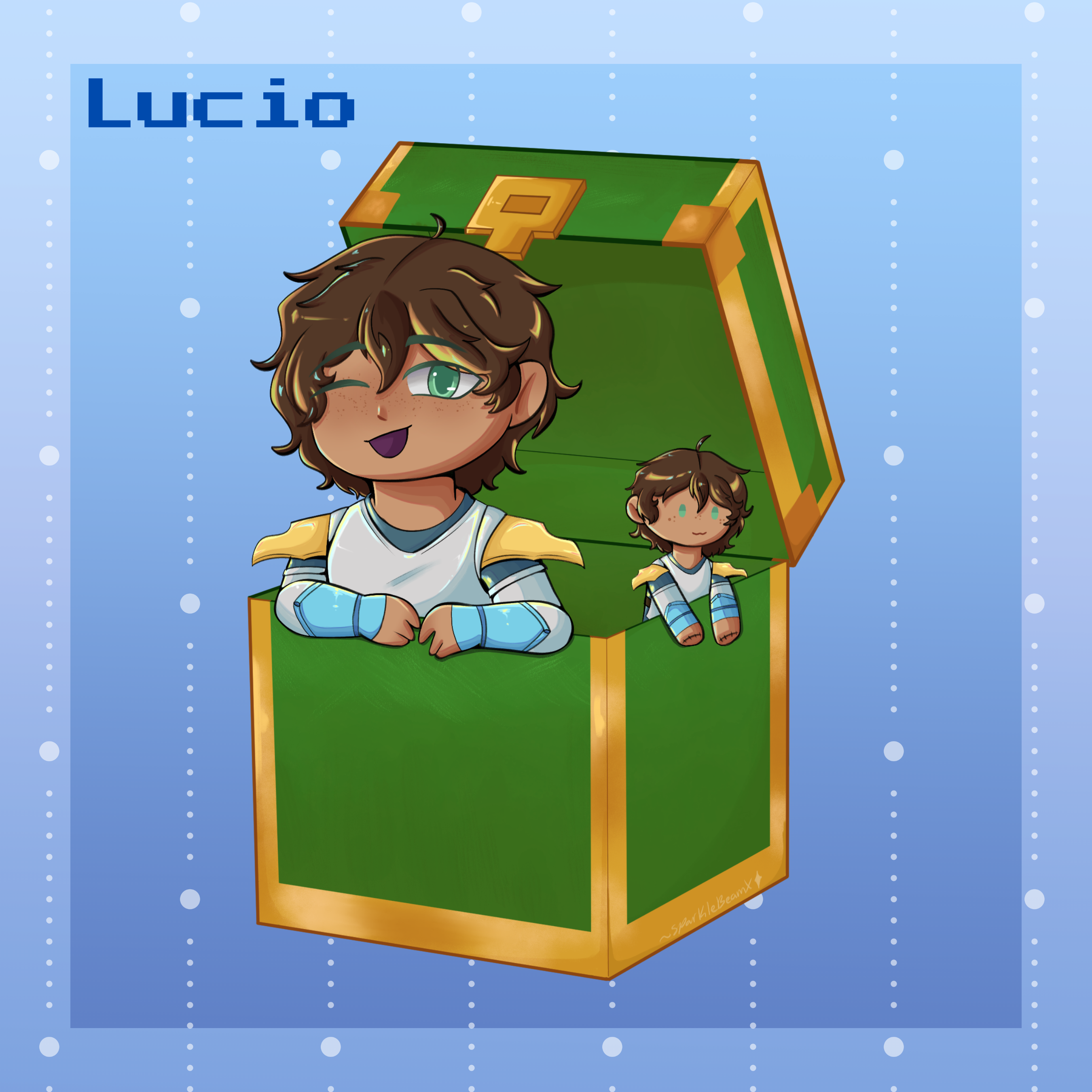 Lucio Chest Charm