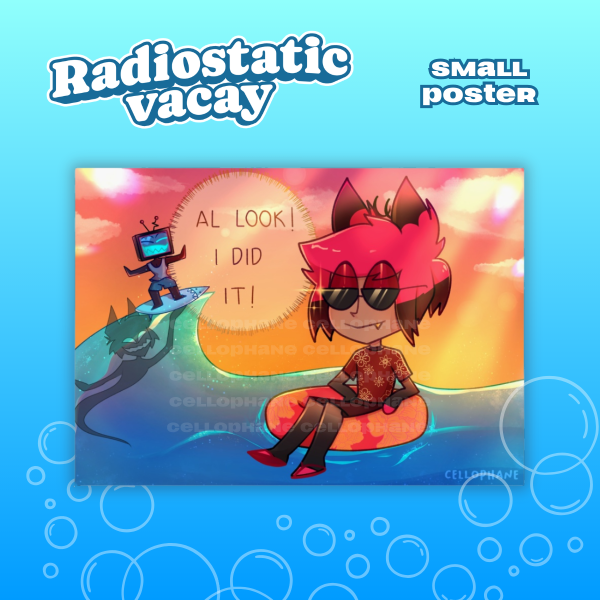 VACAY RADIOSTATIC POSTER (small)
