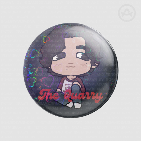 Nick Furcillo The Quarry - Chibi Badge (Holo Heart) V2