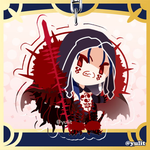 FGO - Berserker Cu Chulainn Alter Keychain
