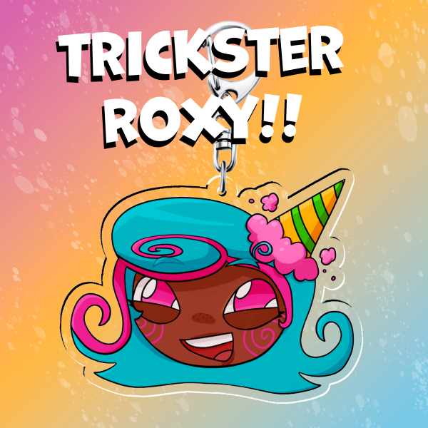 Trickster Roxy Lalonde Keychain