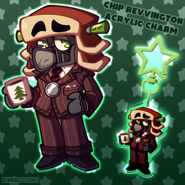 Chip Revvington Charm (Toontown: Corporate Clash)