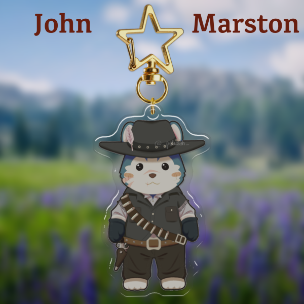 RDR 2 | John Marston Sylvanian Families keychain