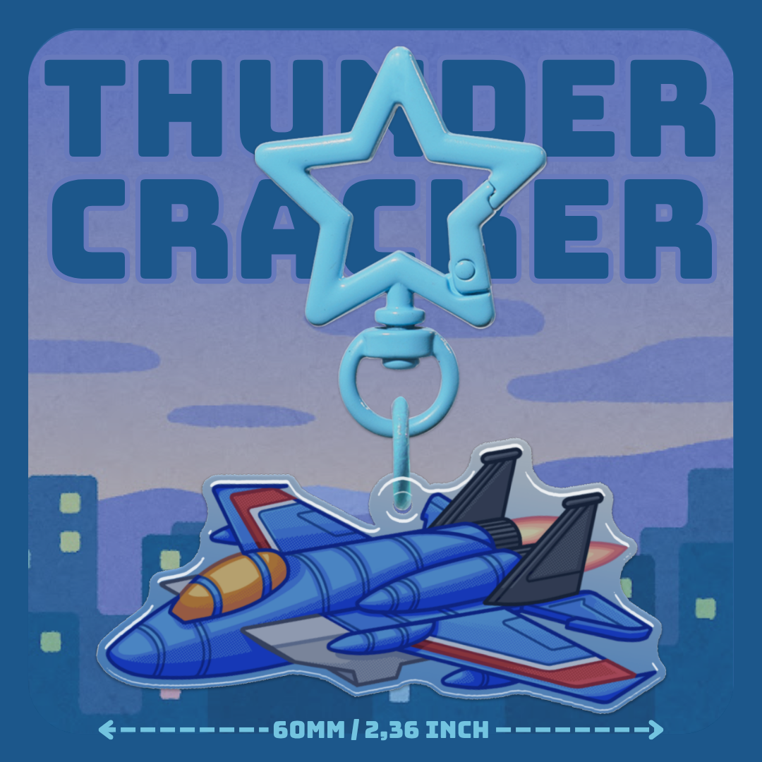 THUNDERCRACKER SEEKER KEYCHAIN