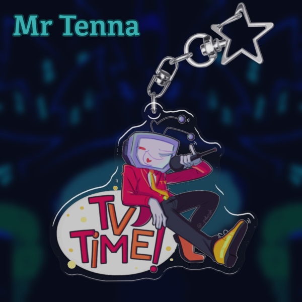 Deltarune | Mr (Ant) Tenna keychain