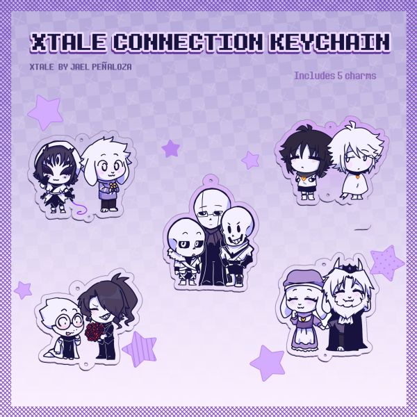 💜 Xtale connection keychain (๑˃ᴗ˂)ﻭ