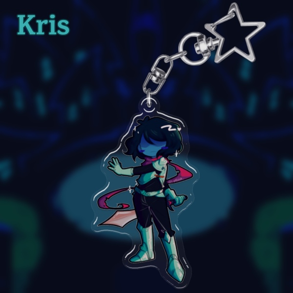 Deltarune | Kris Dreemurr Keychain