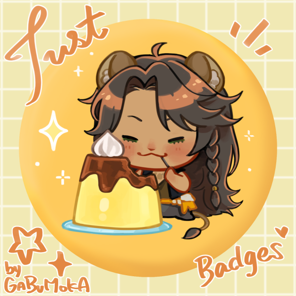 TWST Chibi Badge✧Leona