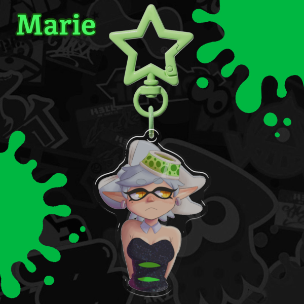 Splatoon | Marie keychain