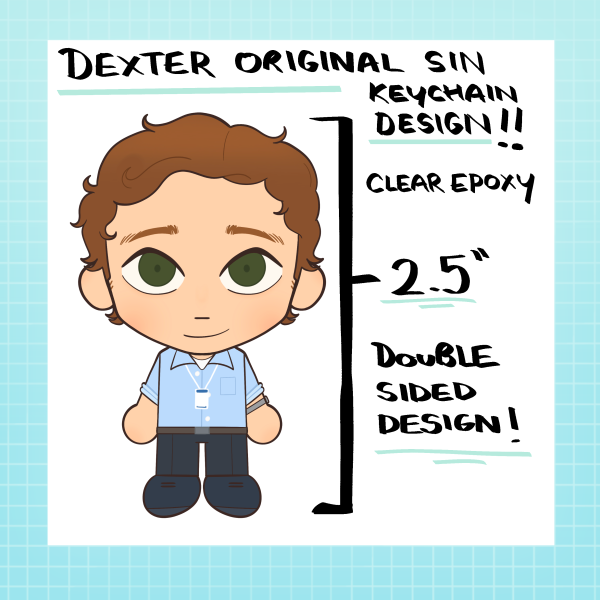 Dexter Original Sin Keychain