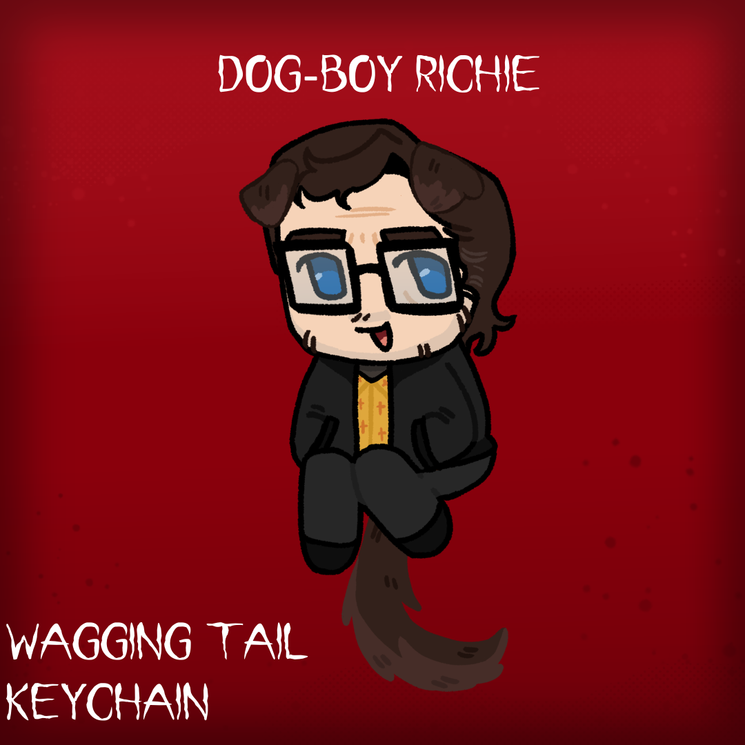 Dog boy - Richie Tozier - Tail-wagging keychain