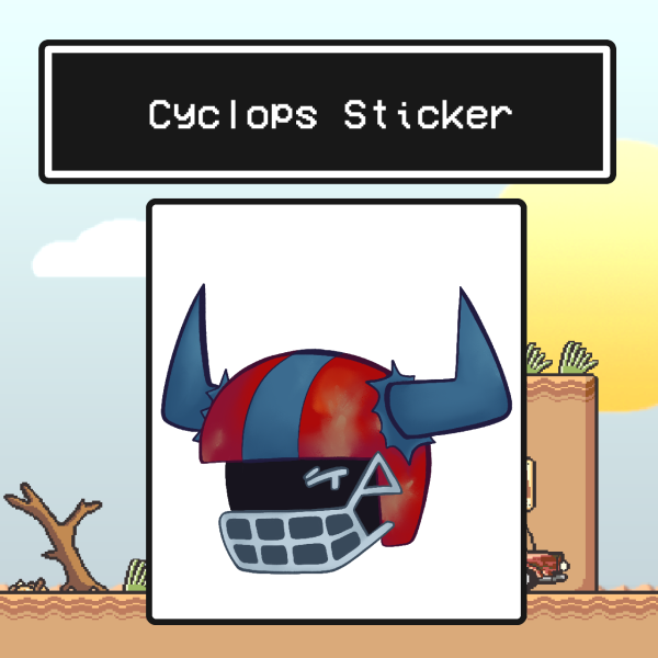 Cyclops Sticker