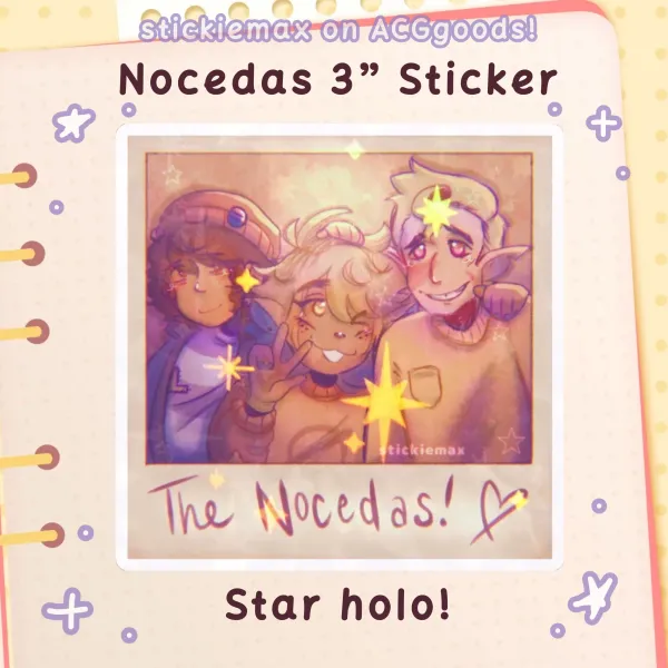 Nocedas Die Cut Sticker