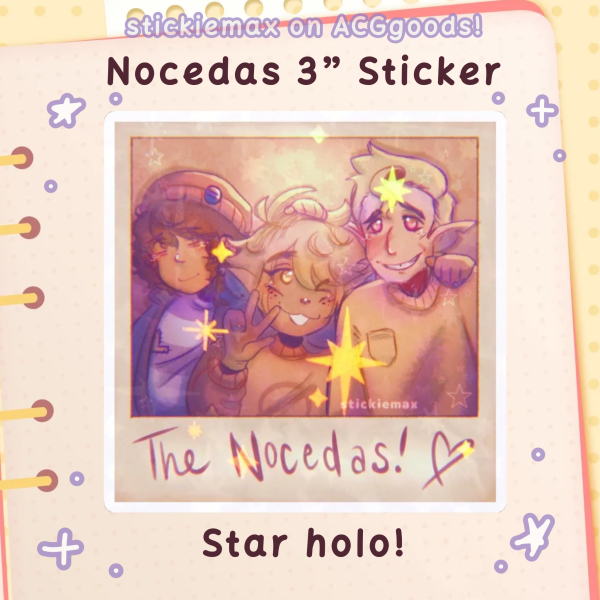 Nocedas Die Cut Sticker