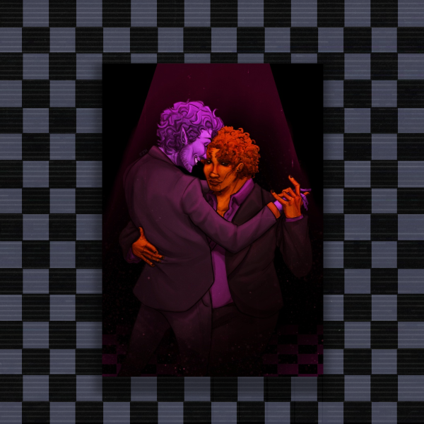 DSAF - Davesport Dancing Poster Print