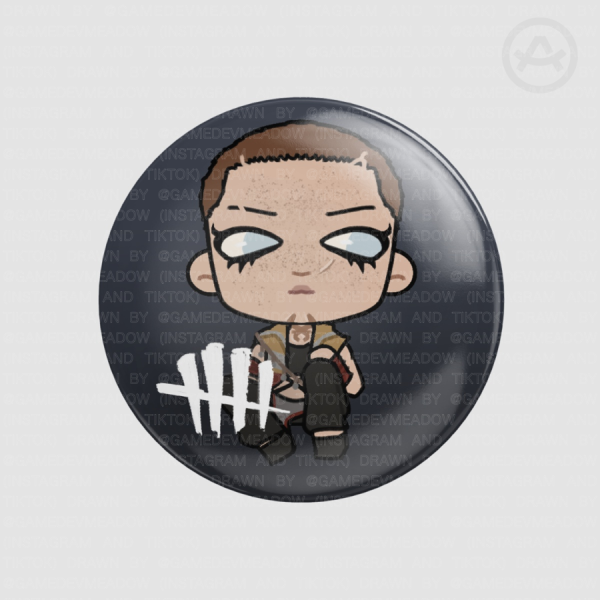 Taurie Cain Dead by Daylight - Chibi Badge (Glossy)