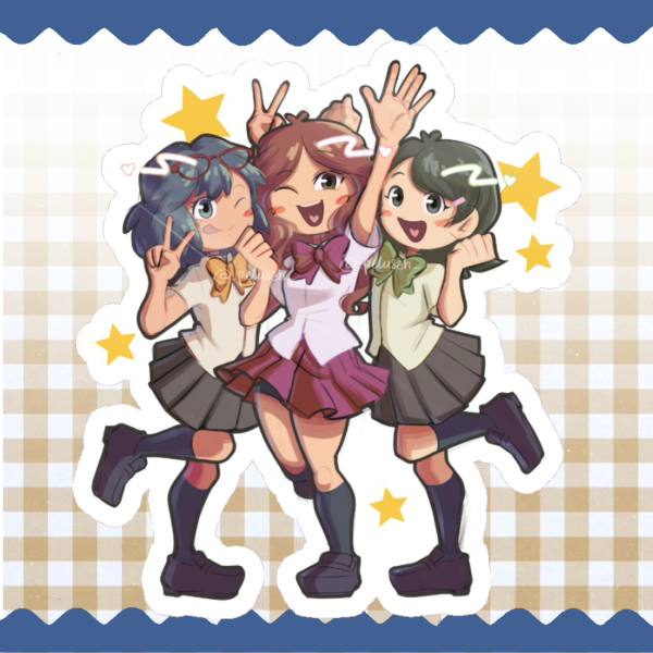 Inazuma Eleven | Raimon managers sticker